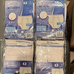 Men's Reusable Underwear - White